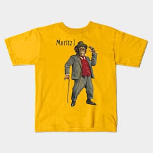 Moritz 1  Monkey in suit Kids T-Shirt